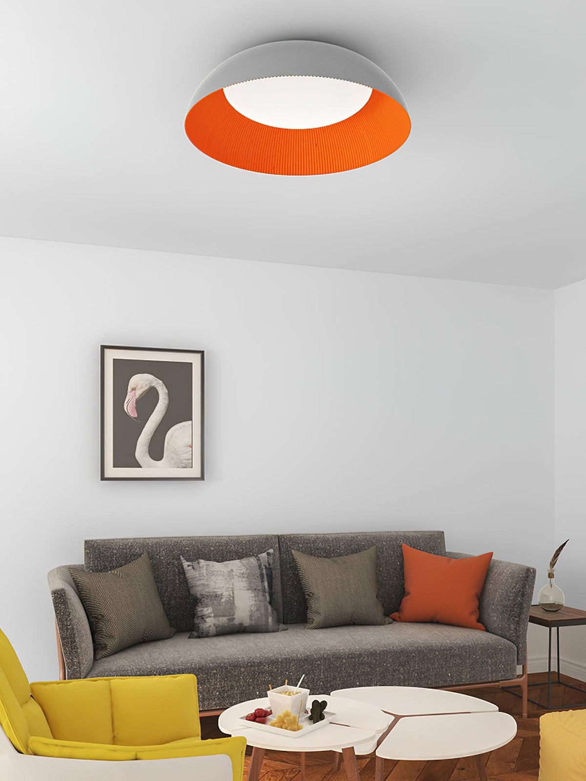 Dlux zeitgenössische minimalistische LED-Deckenleuchte