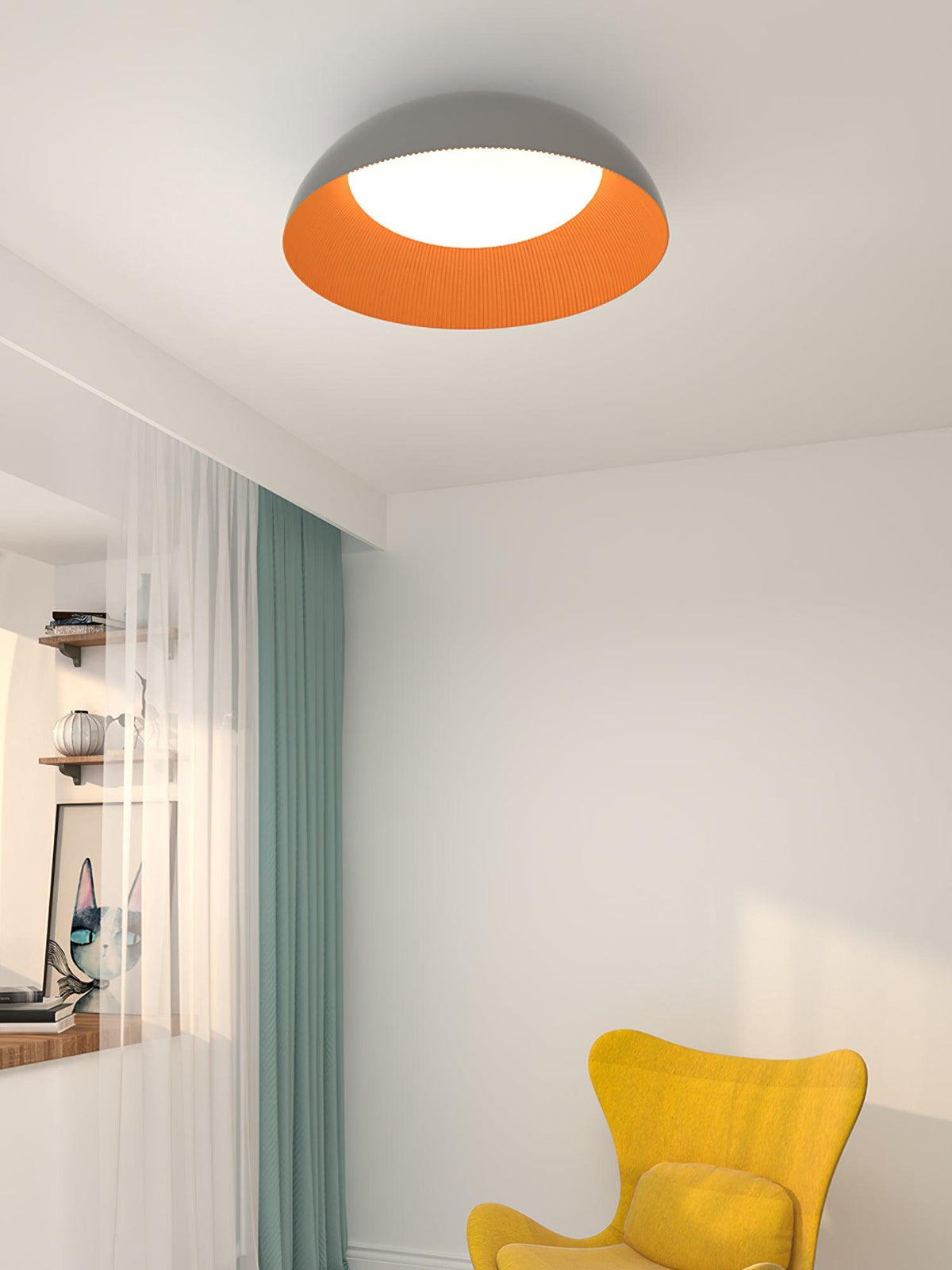 Dlux zeitgenössische minimalistische LED-Deckenleuchte