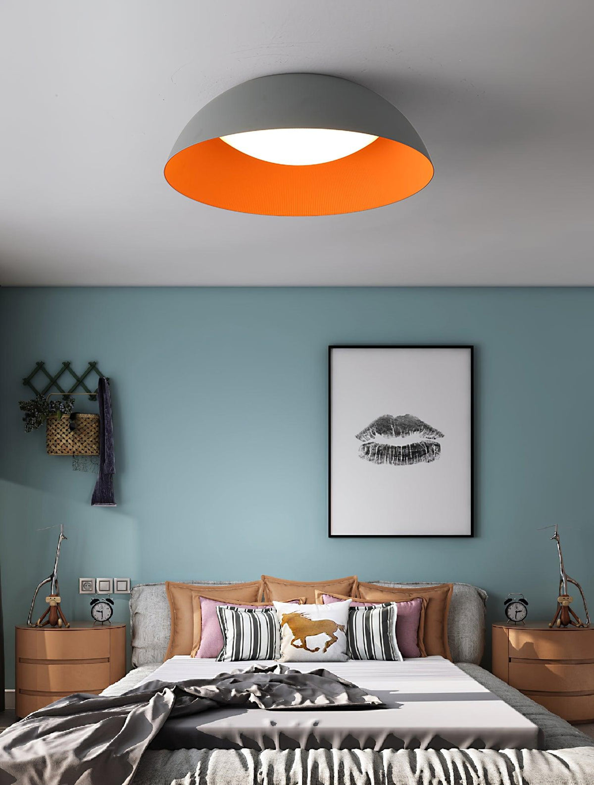 Dlux zeitgenössische minimalistische LED-Deckenleuchte