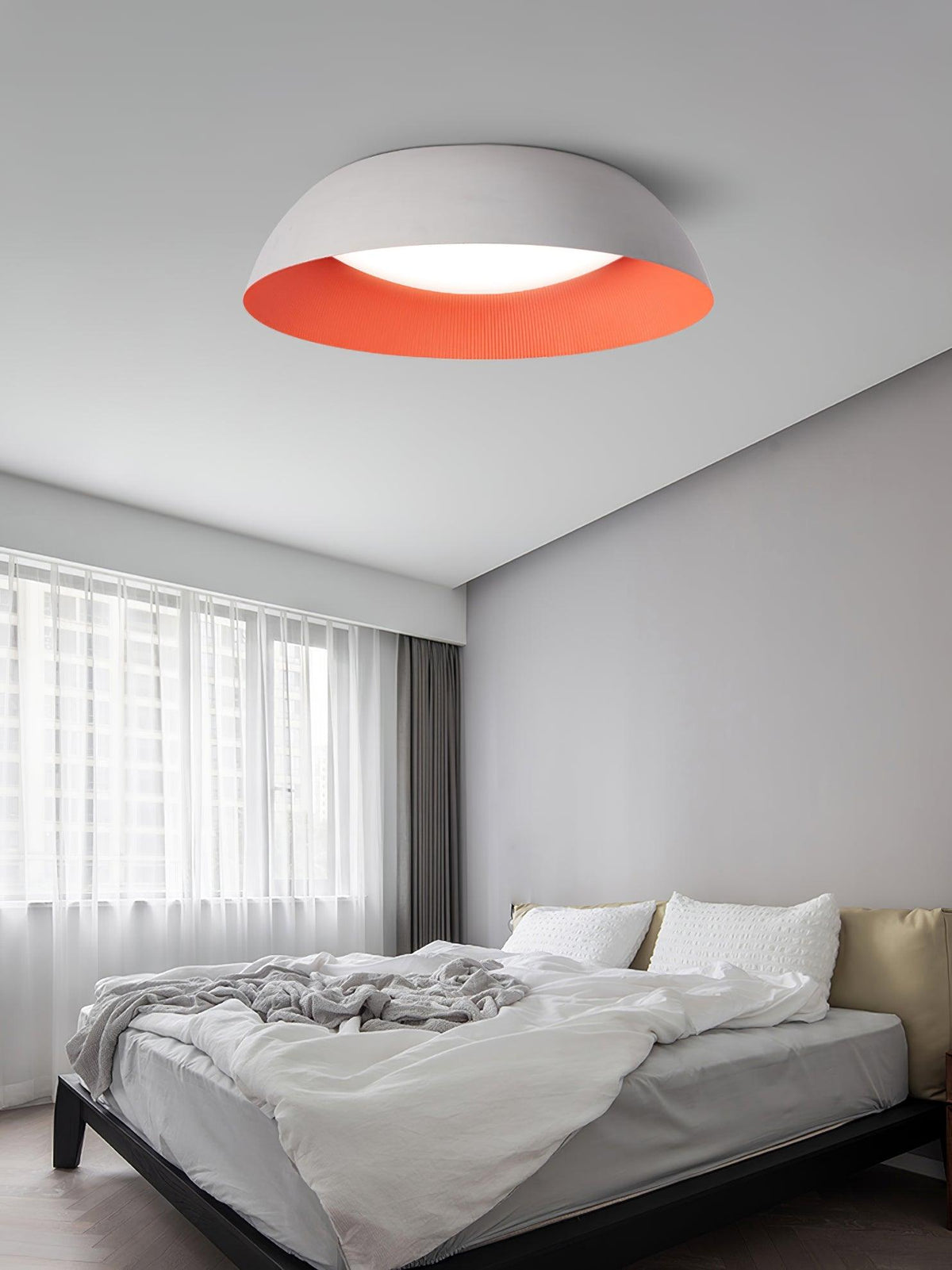 Dlux zeitgenössische minimalistische LED-Deckenleuchte