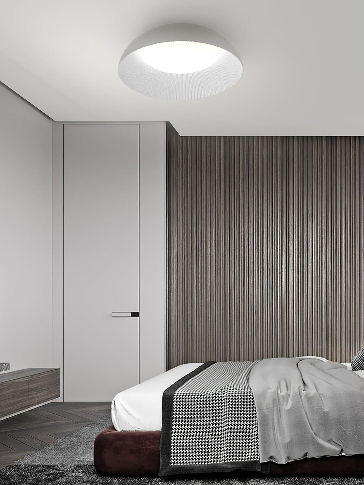 Dlux zeitgenössische minimalistische LED-Deckenleuchte