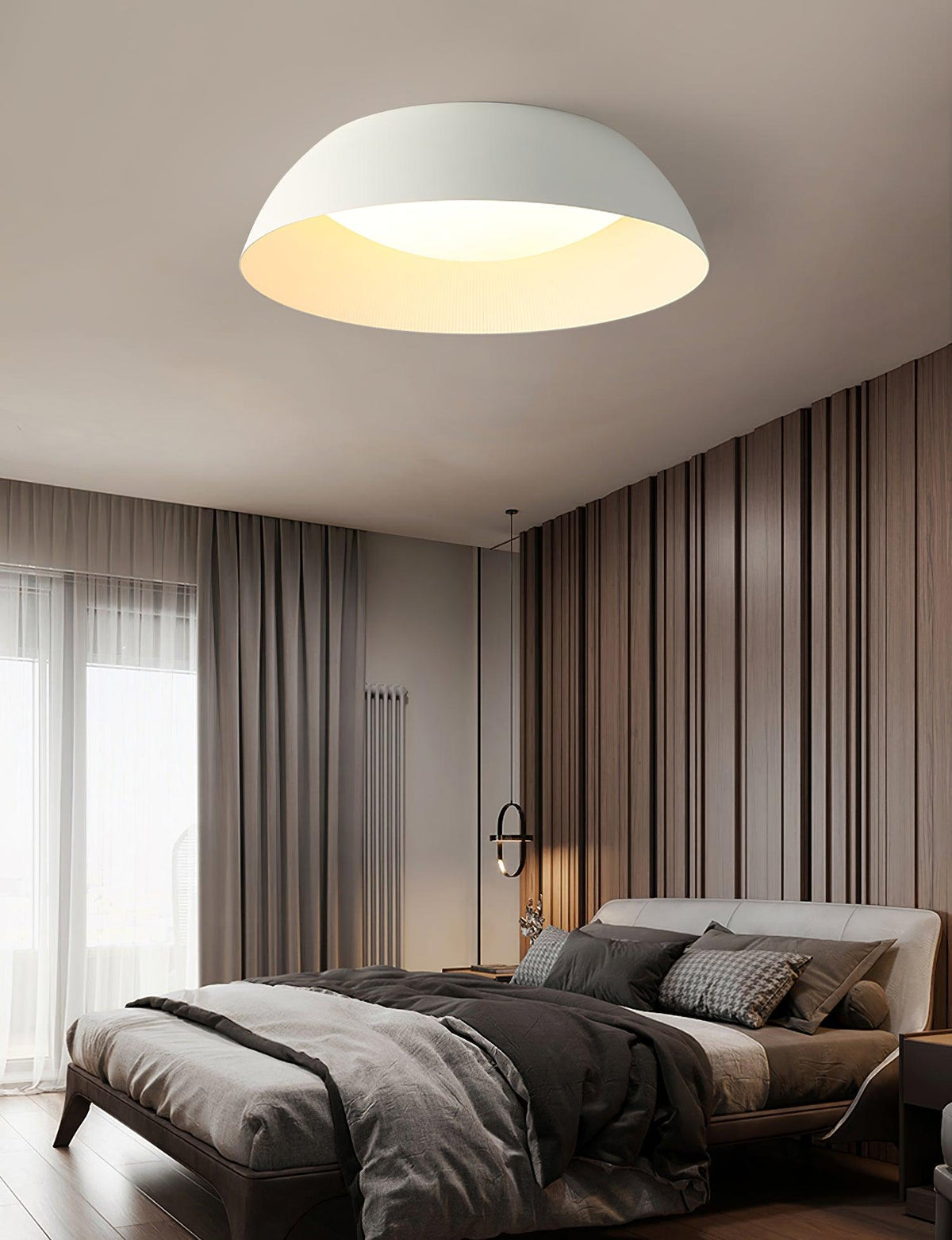 Dlux zeitgenössische minimalistische LED-Deckenleuchte