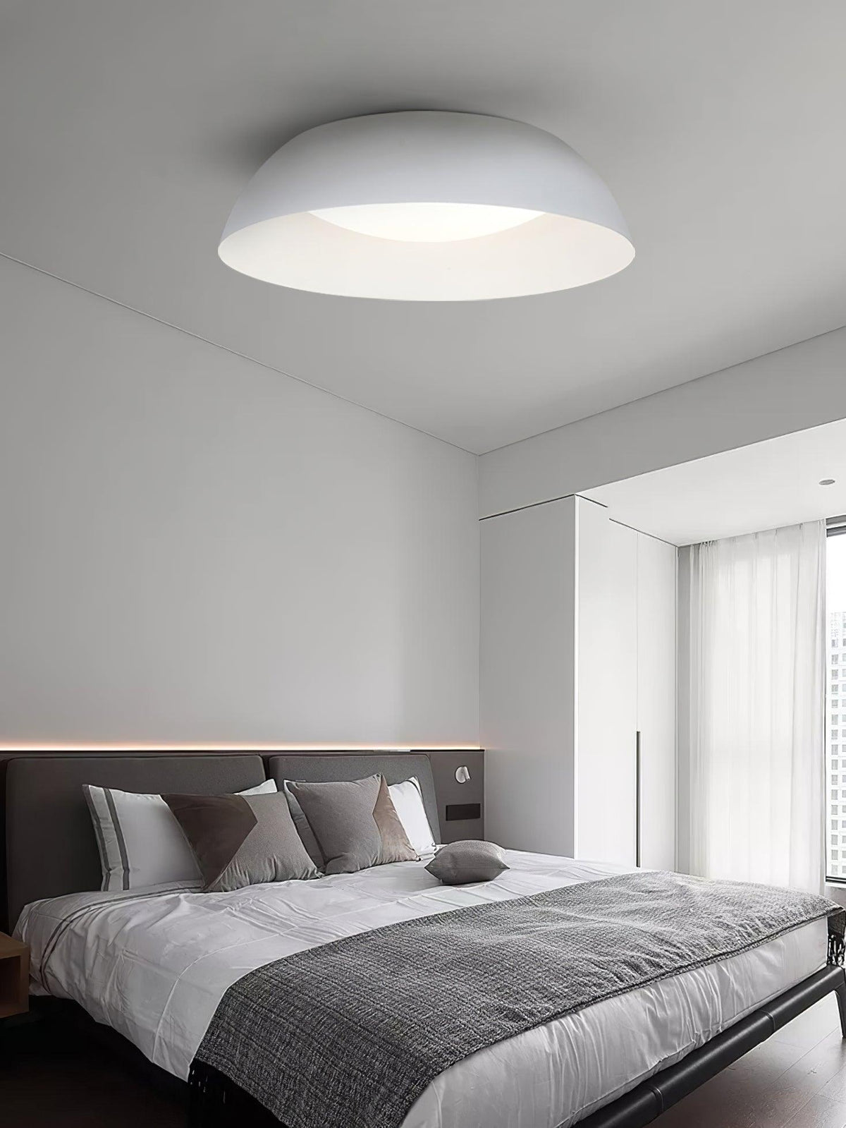 Dlux zeitgenössische minimalistische LED-Deckenleuchte