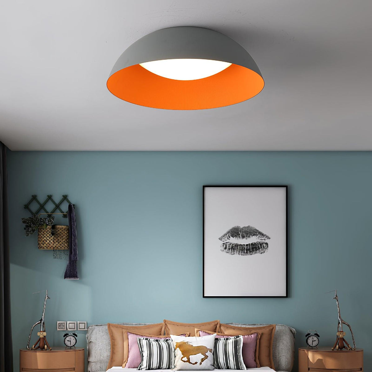 Dlux zeitgenössische minimalistische LED-Deckenleuchte