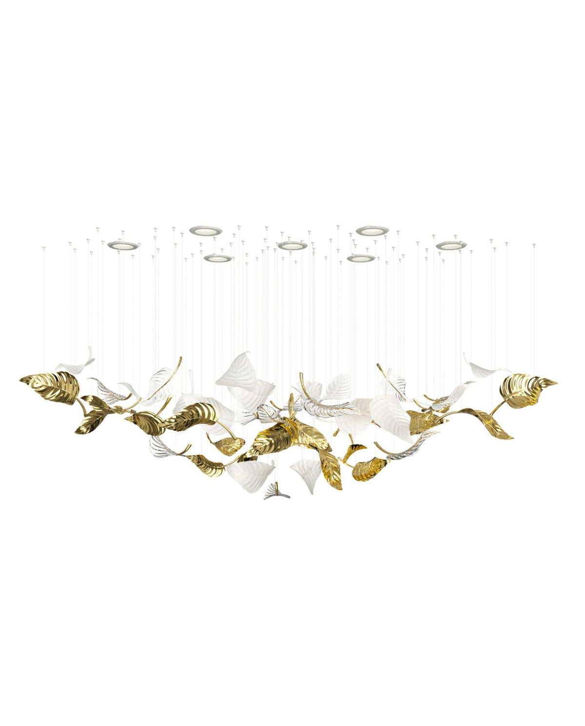 Ornorel luxuriöse Pendelleuchte aus Glas