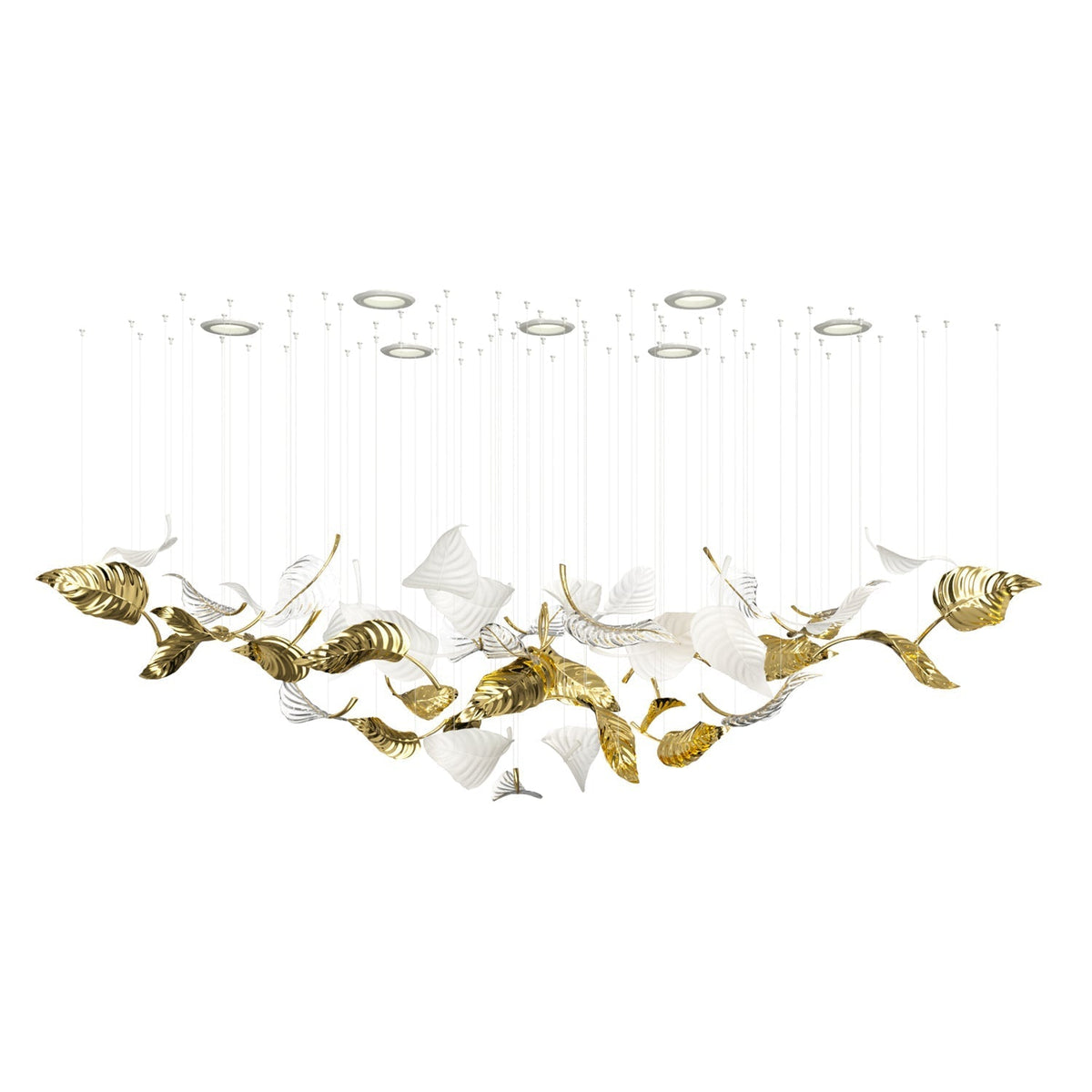 Ornorel luxuriöse Pendelleuchte aus Glas