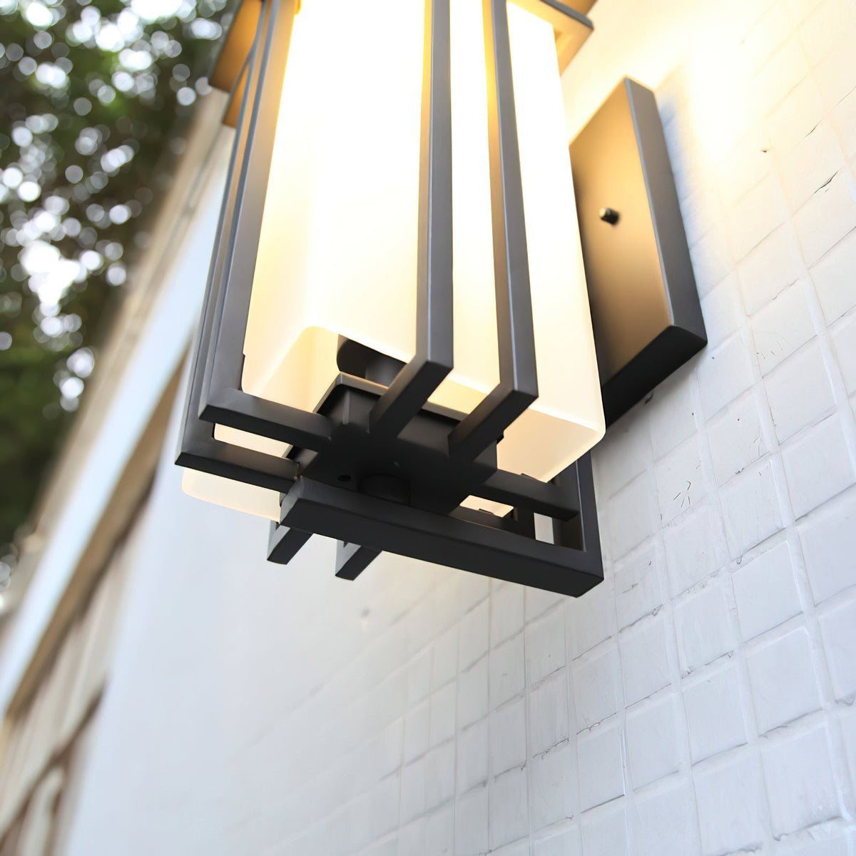 Wilen Außenwandleuchte Outdoor Eisen Laterne Retro