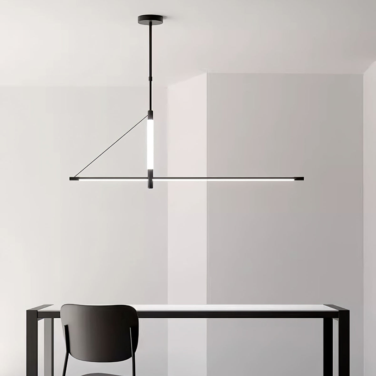 Araeyra zeitgenössische minimalistische lineare Pendelleuchte Axis