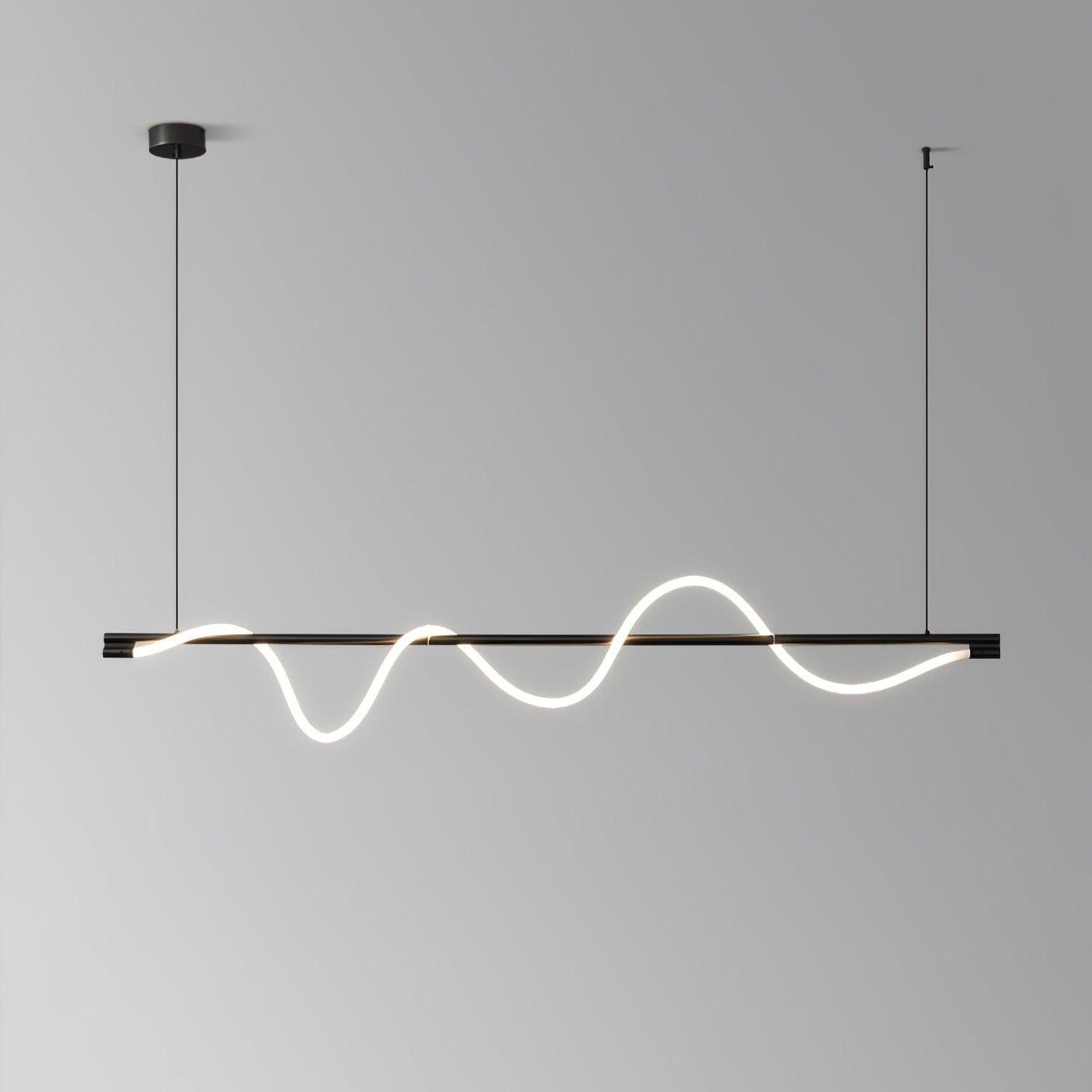 Pulse Minimalistische Pendelleuchte aus Messing