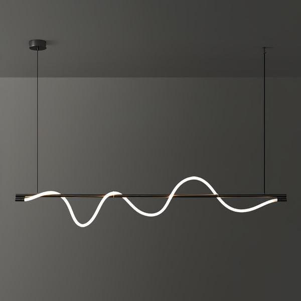 Pulse Minimalistische Pendelleuchte aus Messing