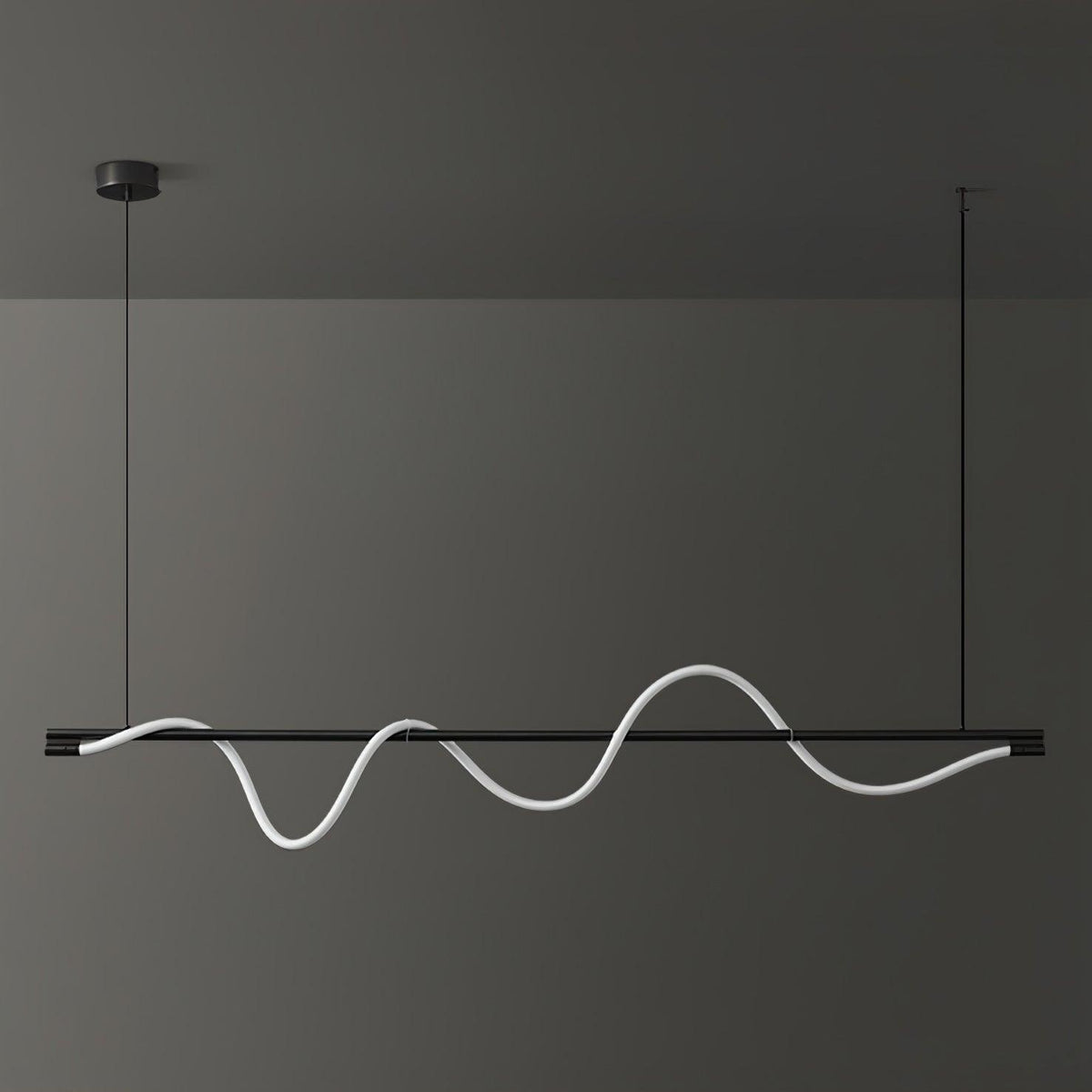 Pulse Minimalistische Pendelleuchte aus Messing