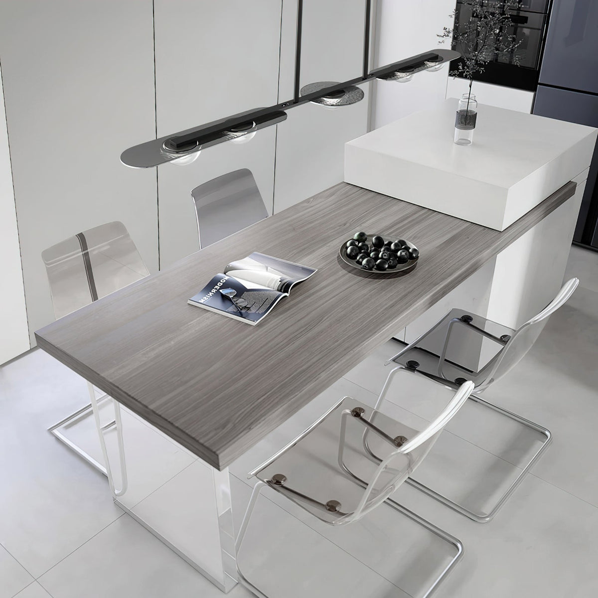 Liorerelle Pendelleuchte linear Glas minimalistisch