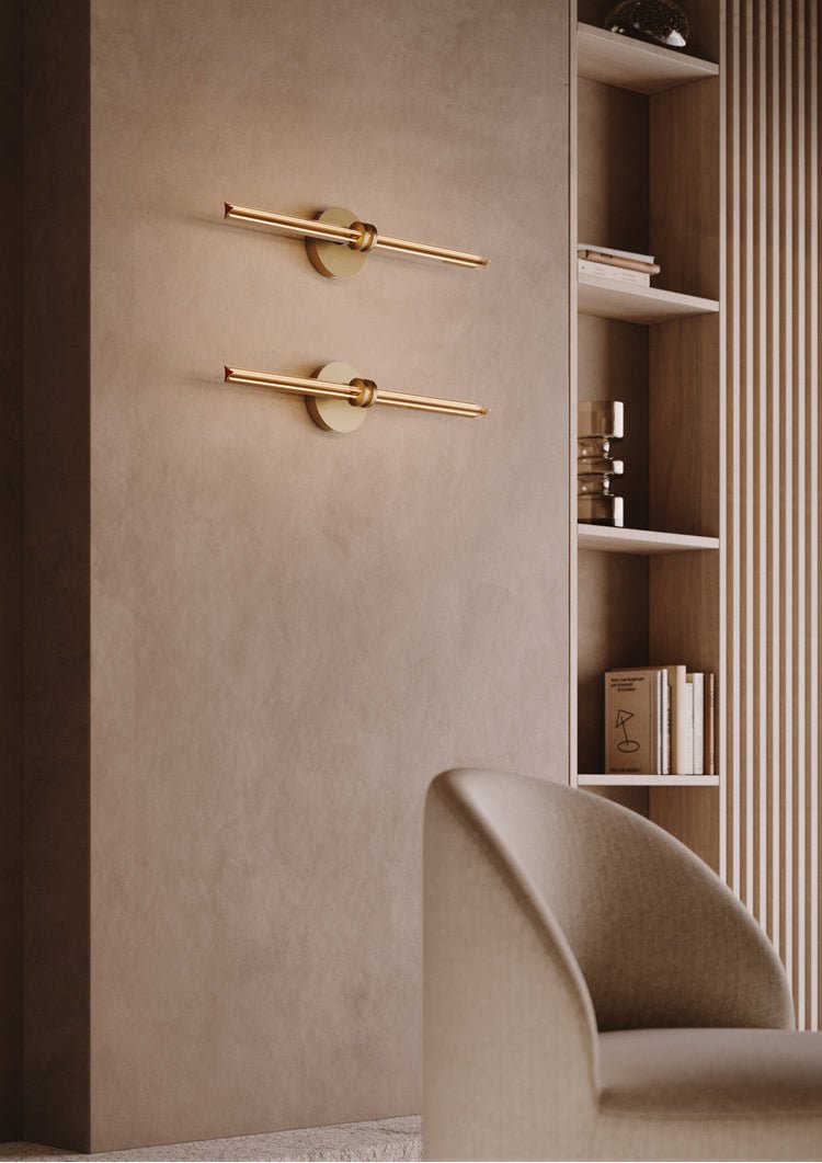 Orineraria Minimalistische Metall-Lineare Wandleuchte