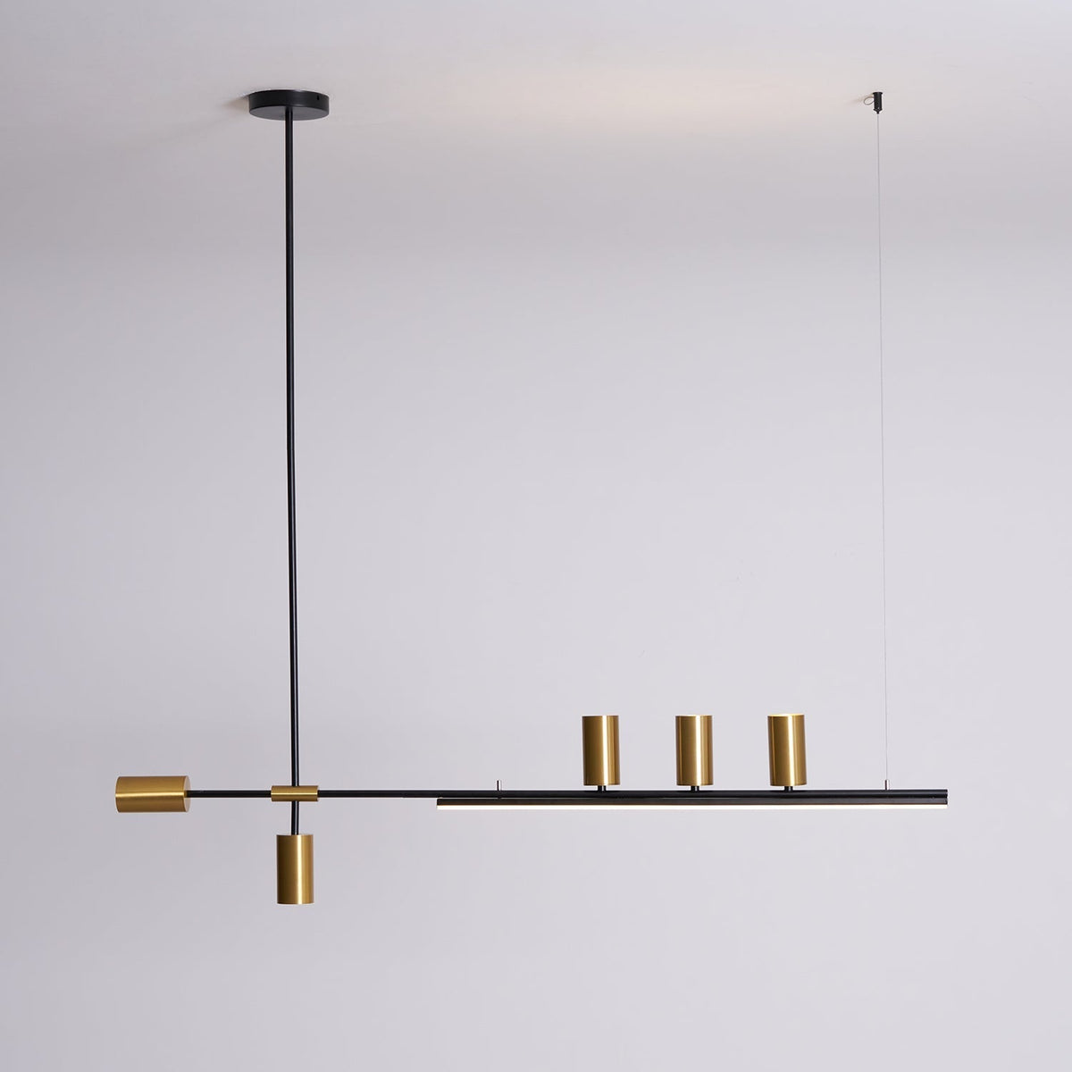 Aulten zeitgenössische minimalistische lineare Insel-Pendelleuchte