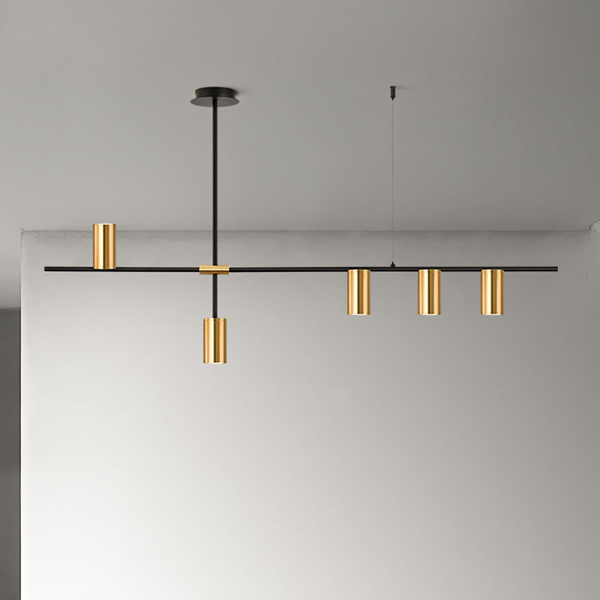 Aulten zeitgenössische minimalistische lineare Insel-Pendelleuchte