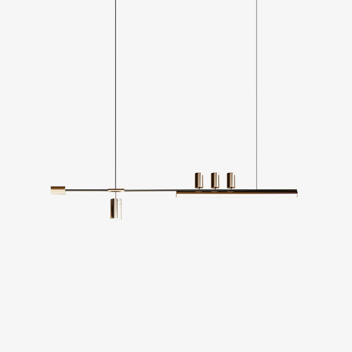 Aulten zeitgenössische minimalistische lineare Insel-Pendelleuchte