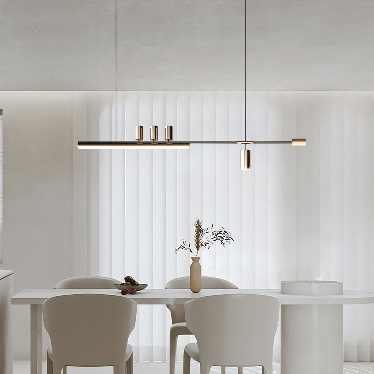 Aulten zeitgenössische minimalistische lineare Insel-Pendelleuchte