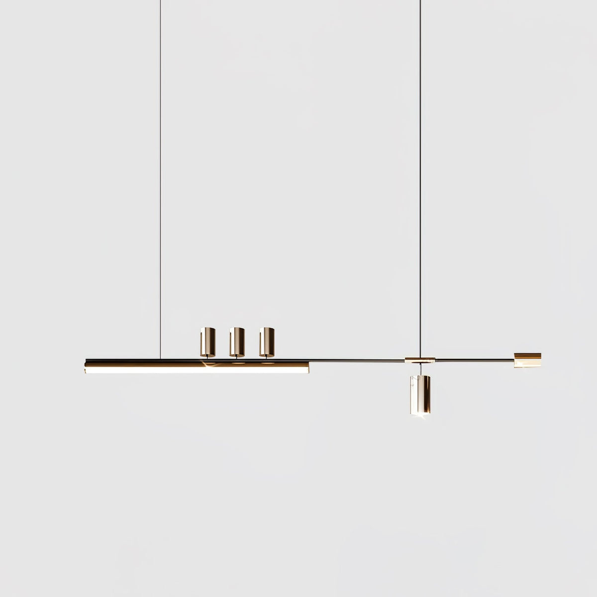 Aulten zeitgenössische minimalistische lineare Insel-Pendelleuchte