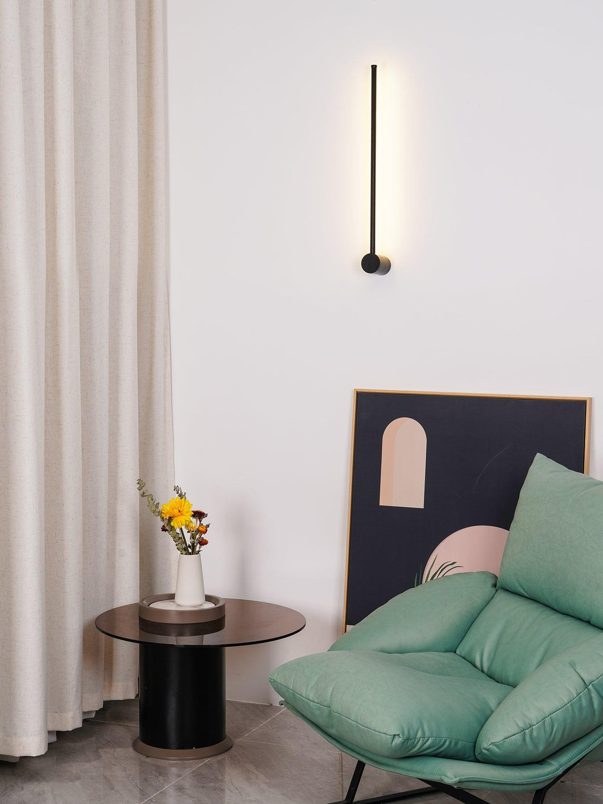 Miren zeitgenössische minimalistische lineare LED-Wandleuchte