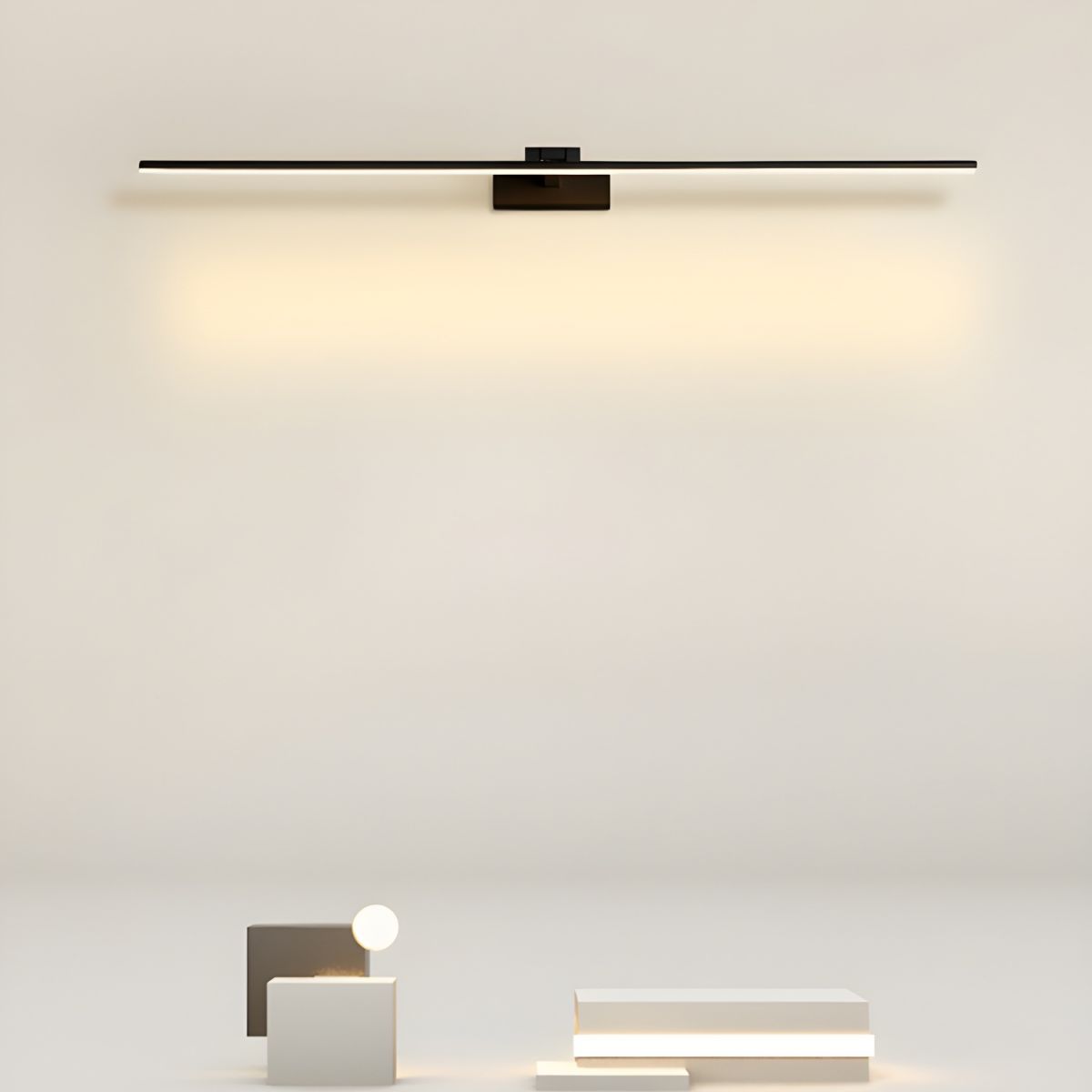 Lineare moderne minimalistische Wandleuchte für das Badezimmer