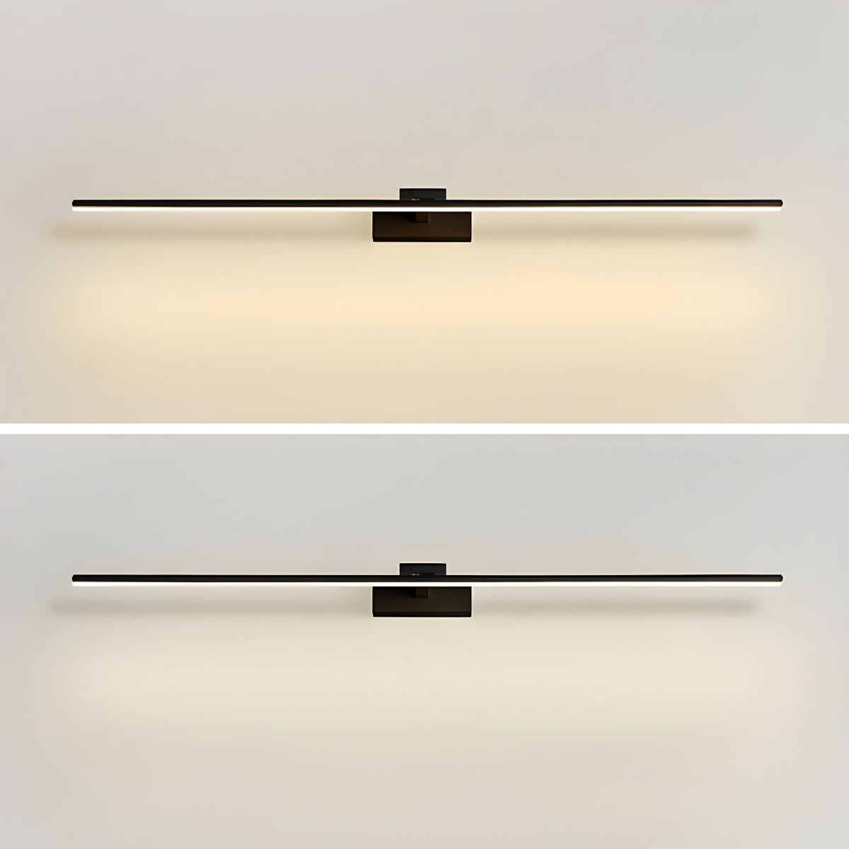 Lineare moderne minimalistische Wandleuchte für das Badezimmer