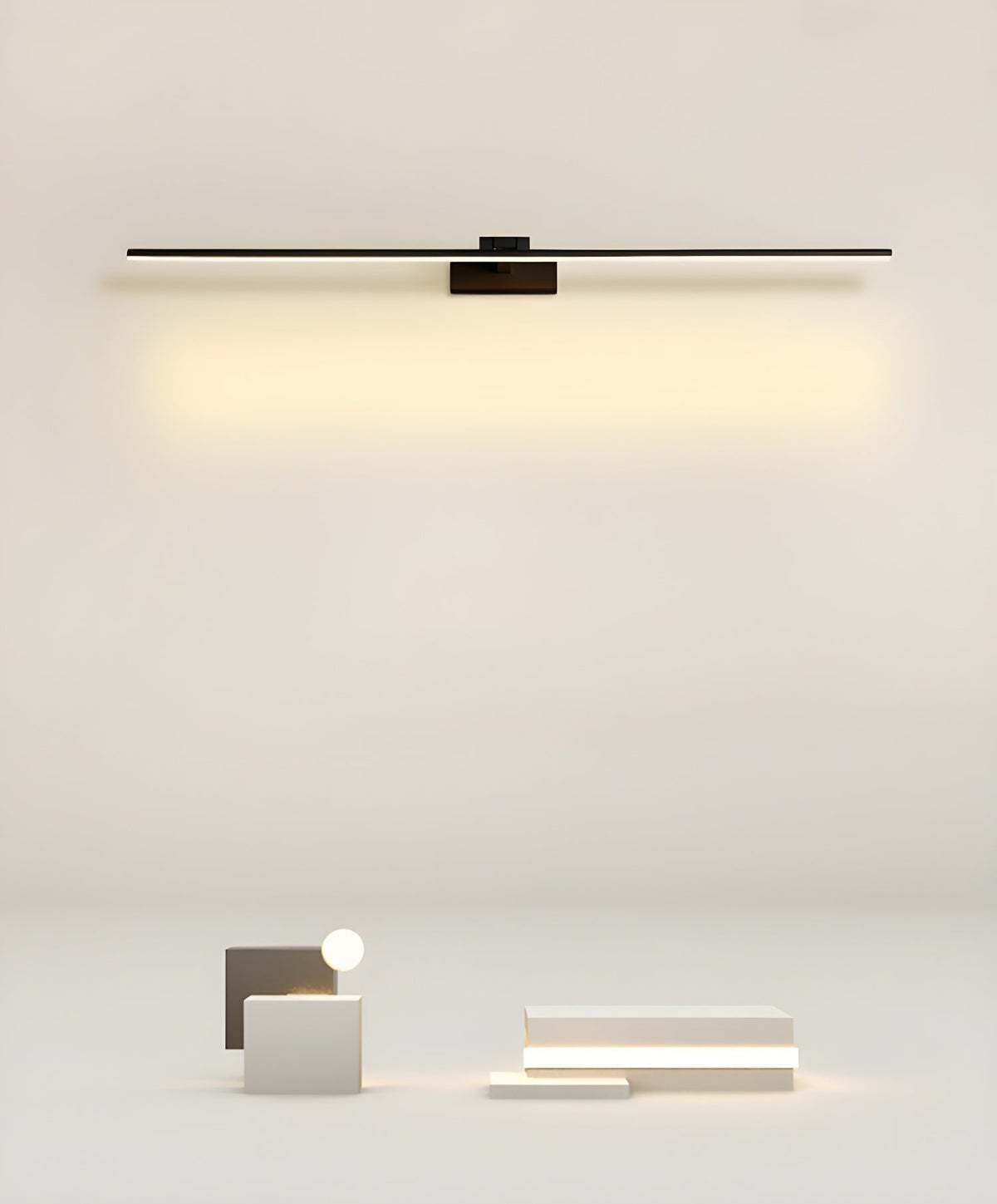 Lineare moderne minimalistische Wandleuchte für das Badezimmer