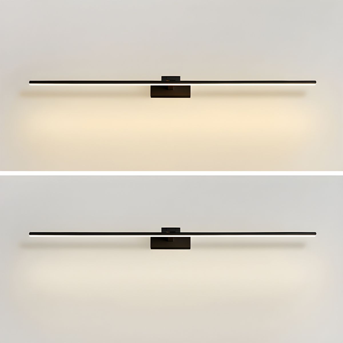 Lineare moderne minimalistische Wandleuchte für das Badezimmer