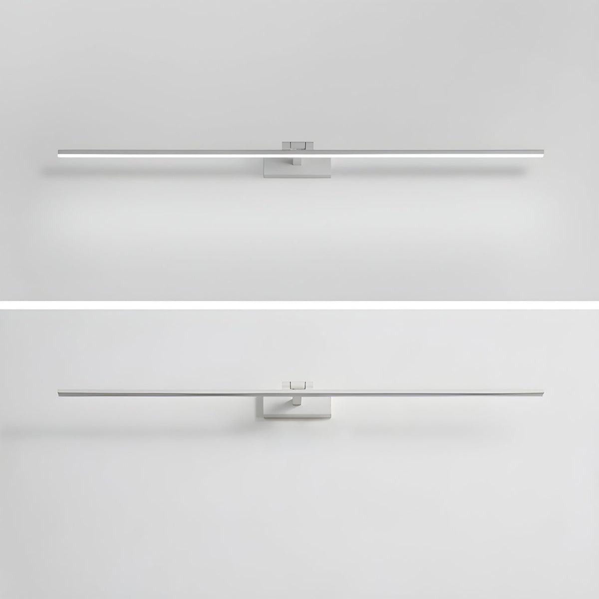 Lineare moderne minimalistische Wandleuchte für das Badezimmer