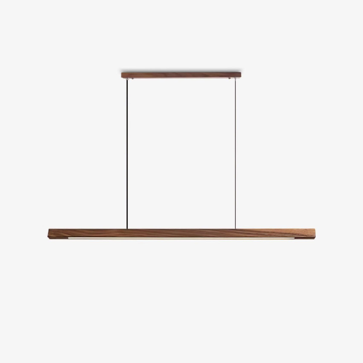 Aro lineare Pendelleuchte aus Holz