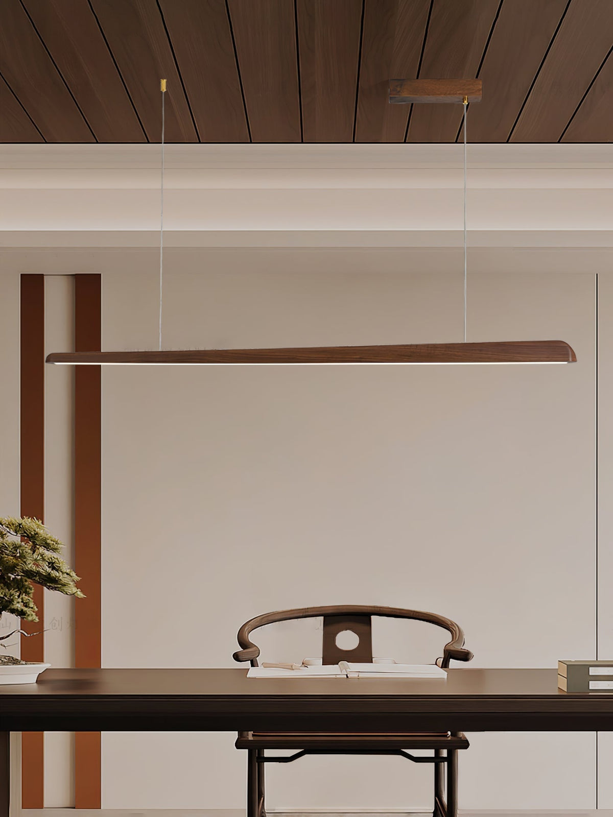 Sylanaya Pendelleuchte aus Holz im minimalistischen Stil