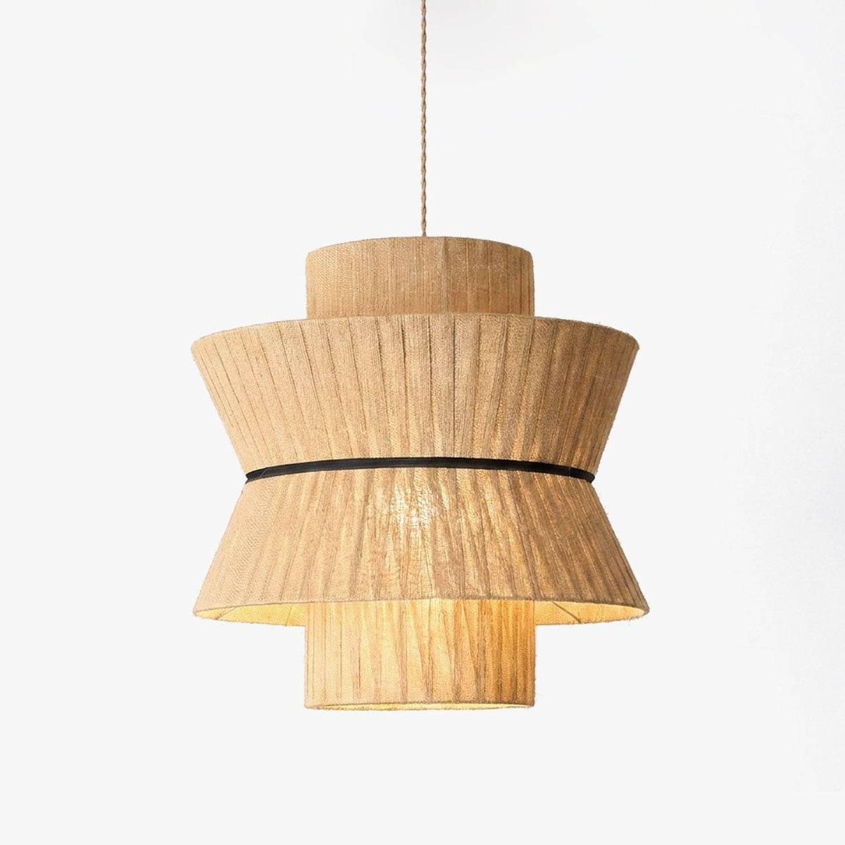 Raffia Pendelleuchte