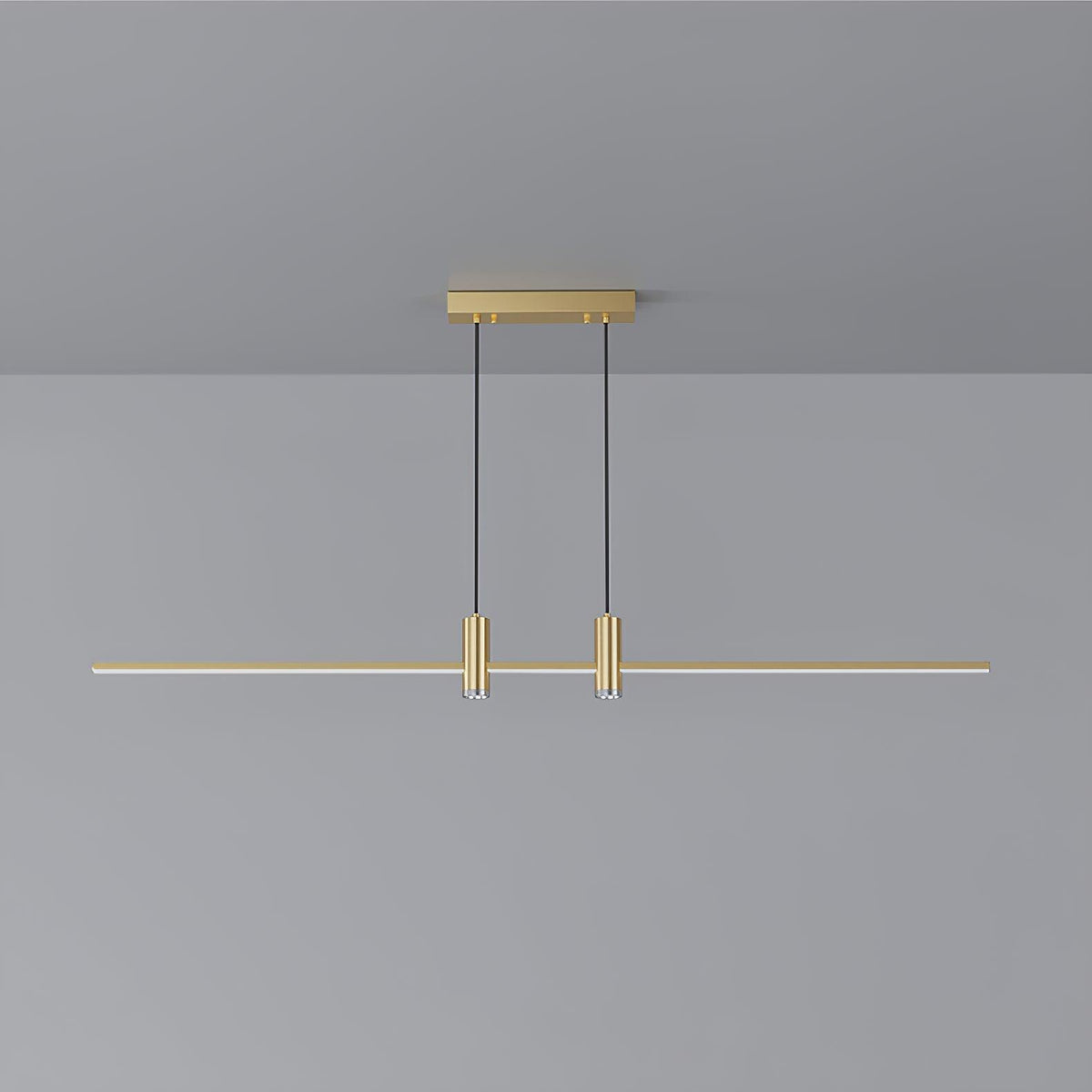 Auroaine Pendelleuchte Gold Minimalistisch für Esszimmer