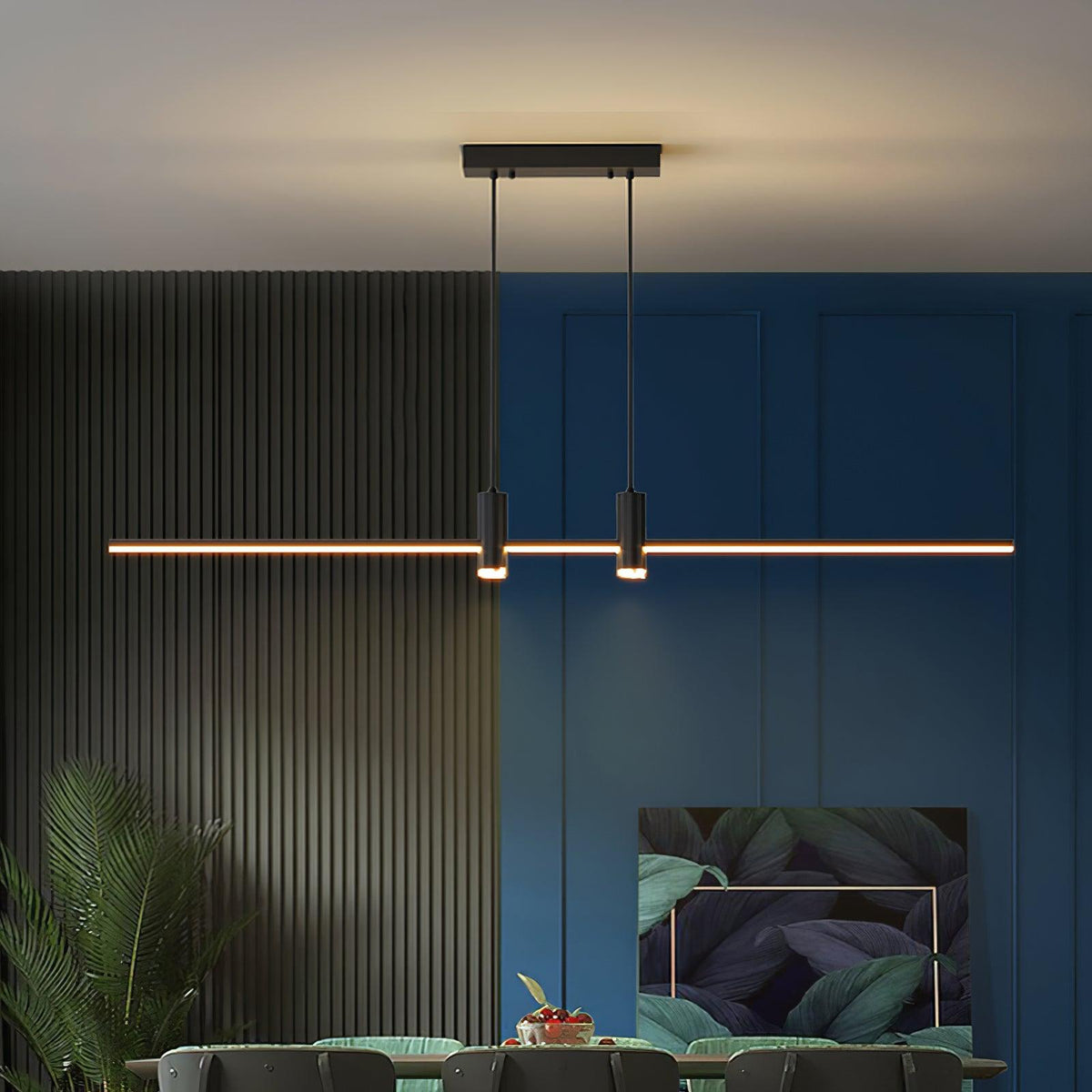 Auroaine Pendelleuchte Gold Minimalistisch für Esszimmer