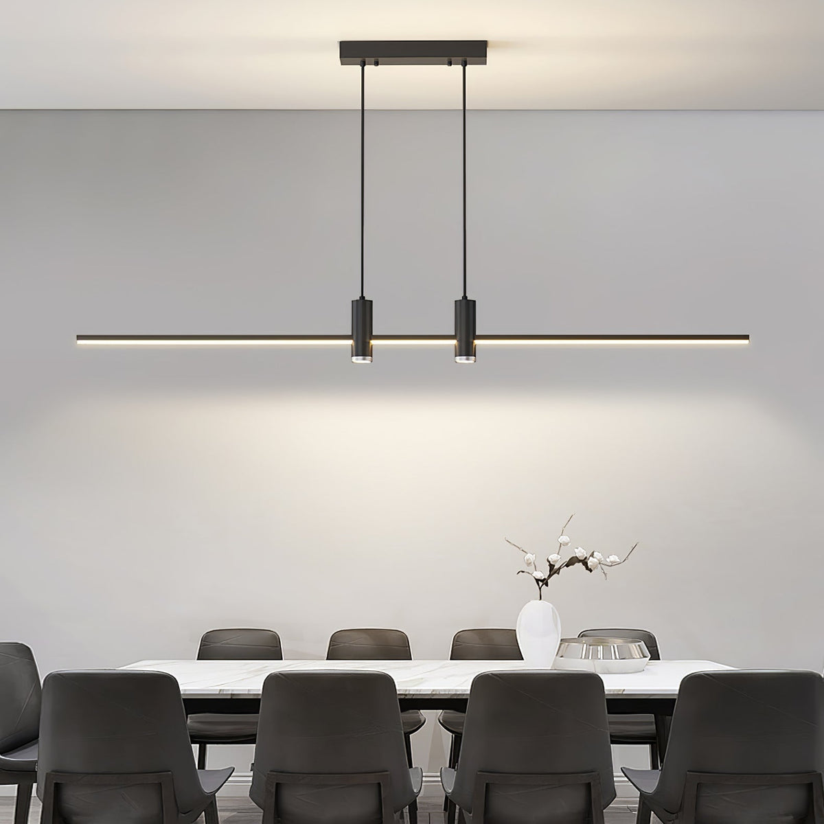 Auroaine Pendelleuchte Gold Minimalistisch für Esszimmer