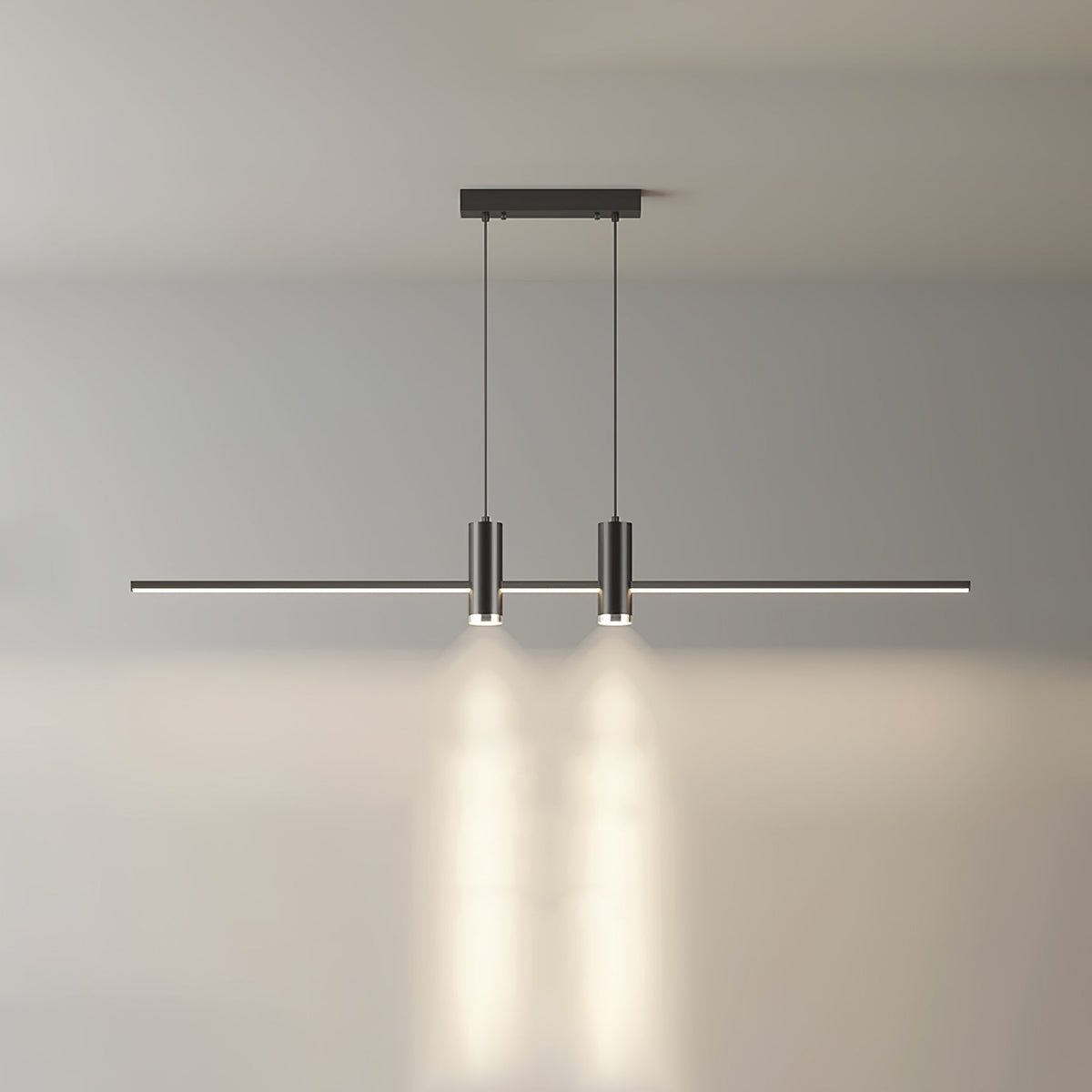Auroaine Pendelleuchte Gold Minimalistisch für Esszimmer