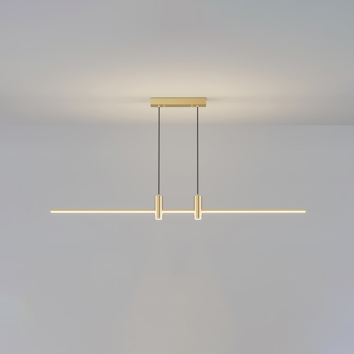 Auroaine Pendelleuchte Gold Minimalistisch für Esszimmer