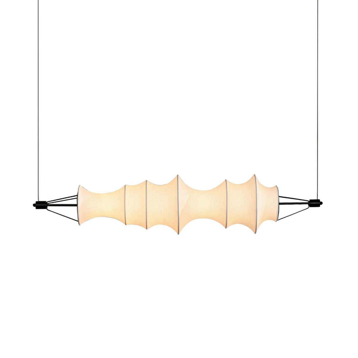 Avlorisra Pendelleuchte Art Elegance aus Seide