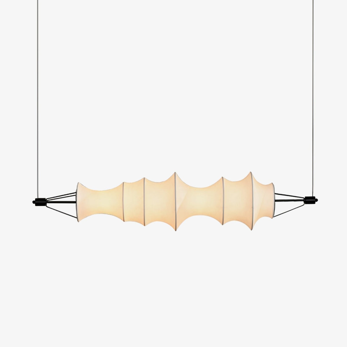 Avlorisra Pendelleuchte Art Elegance aus Seide