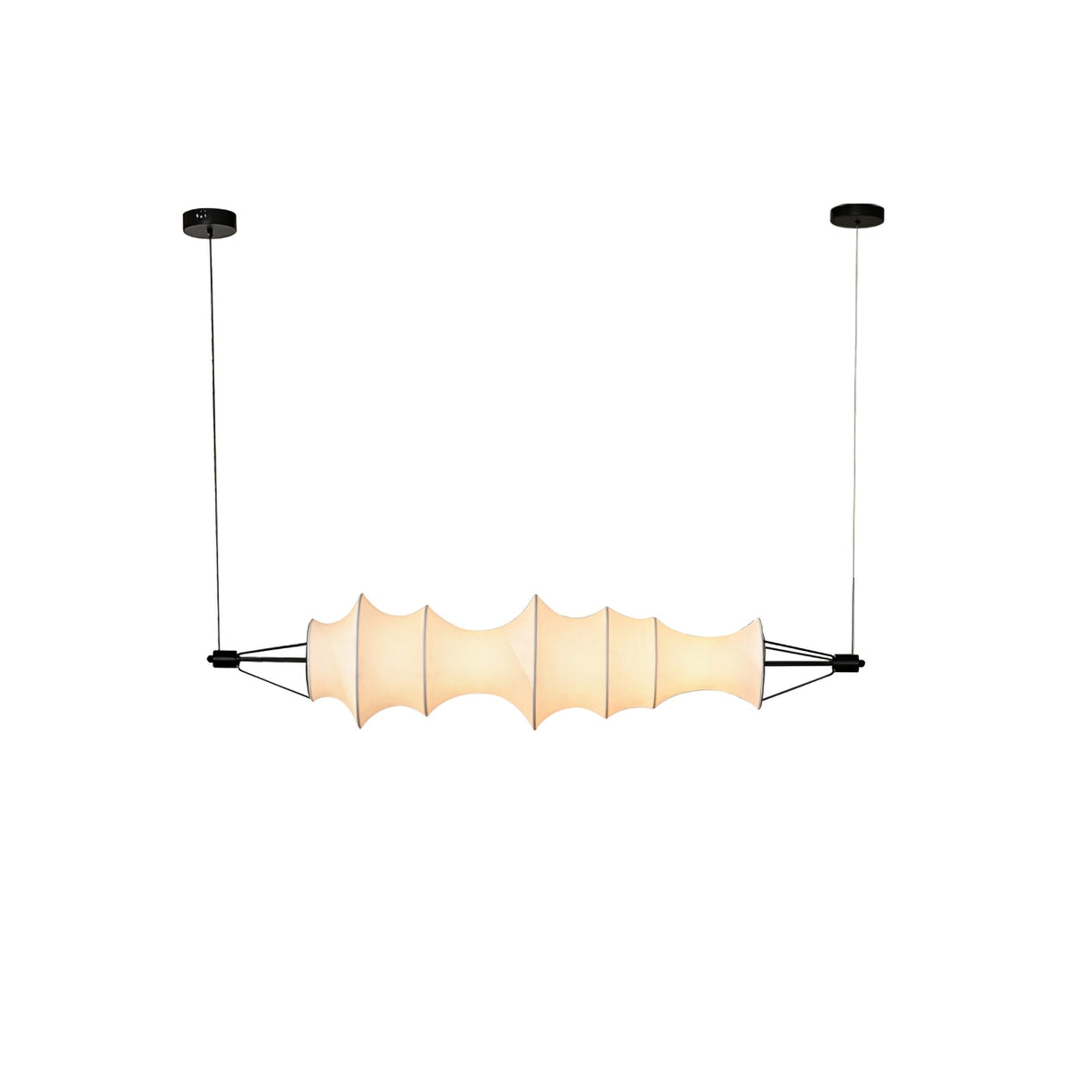 Avlorisra Pendelleuchte Art Elegance aus Seide