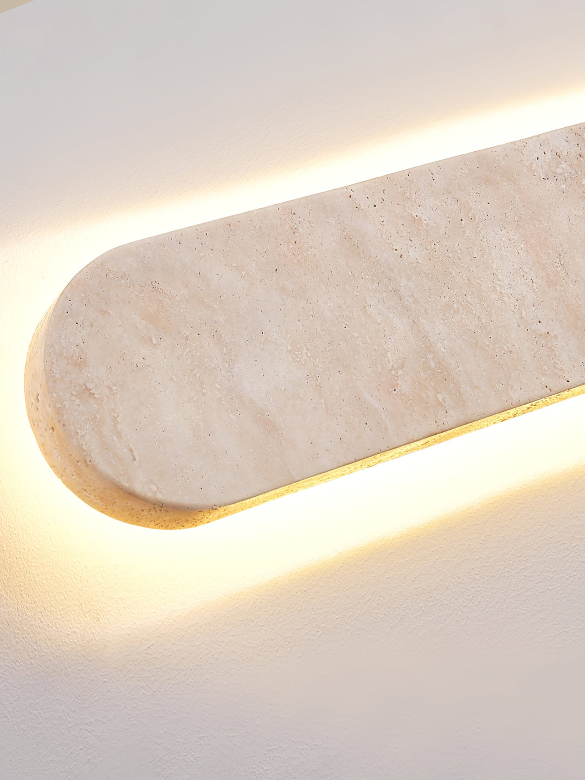 Elraee Travertine Wandleuchte