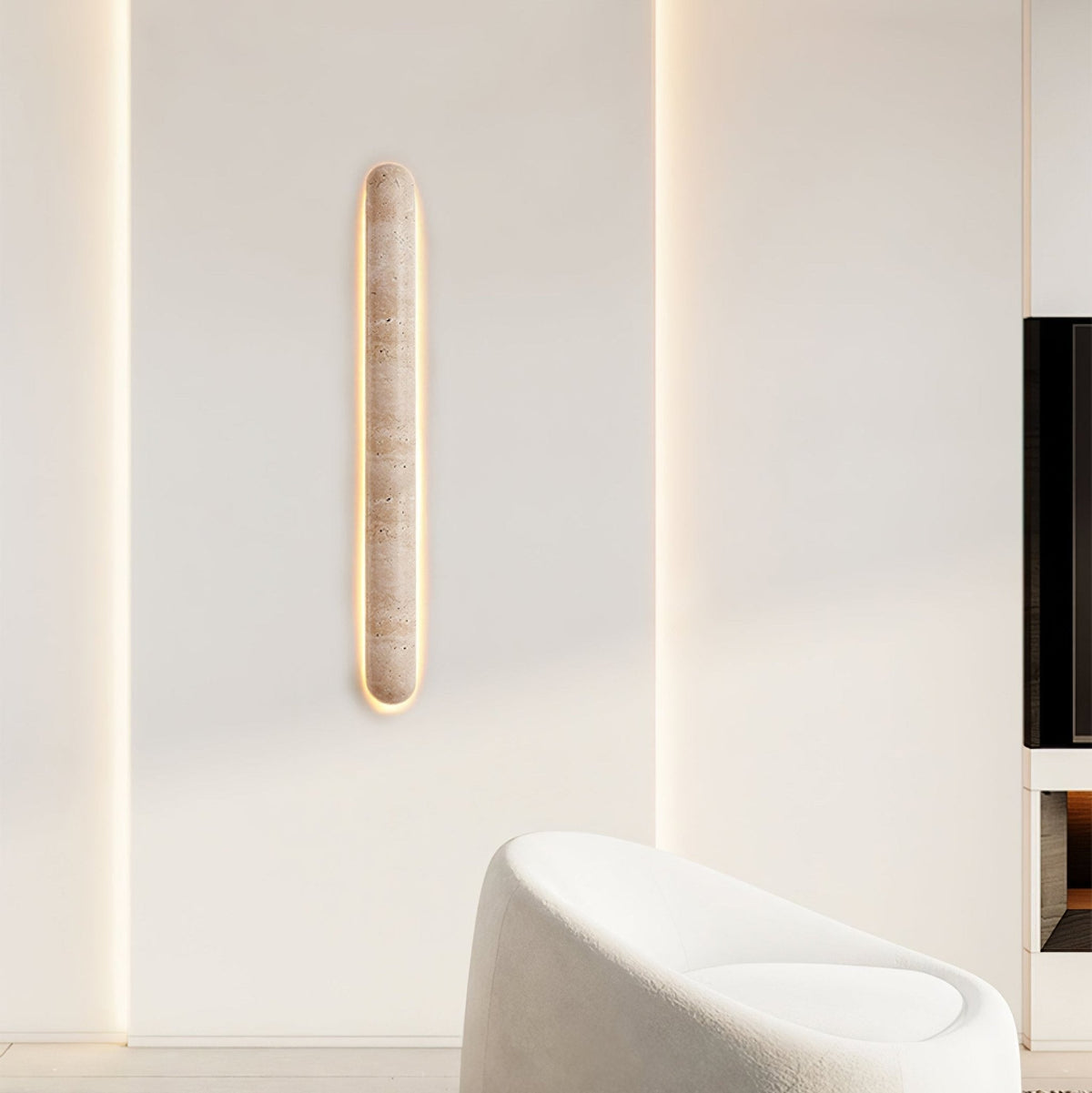 Aelius Travertine Wandleuchte