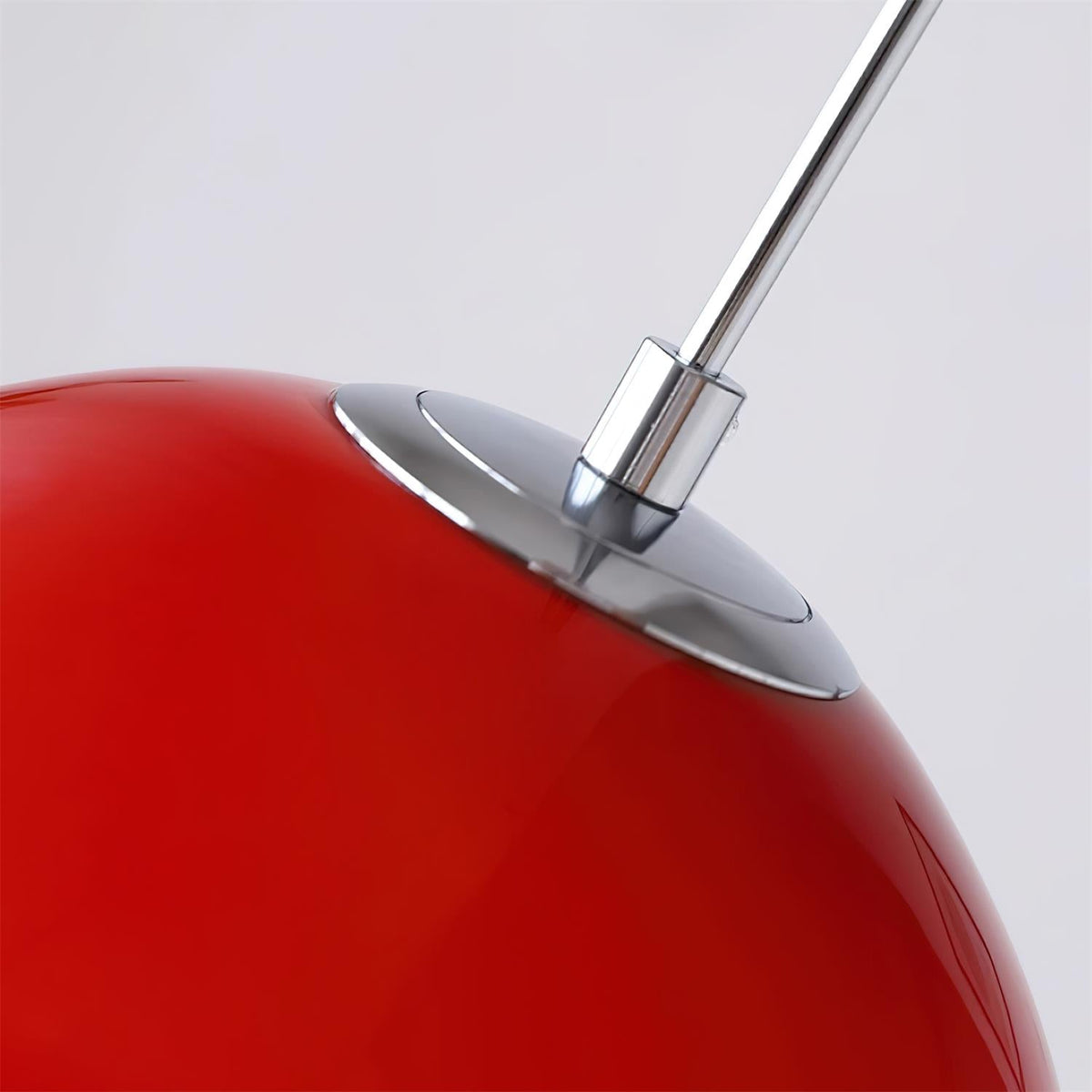Lipko Pendelleuchte aus Glas mit Kugellampen im Retro-Design in bunten Farben