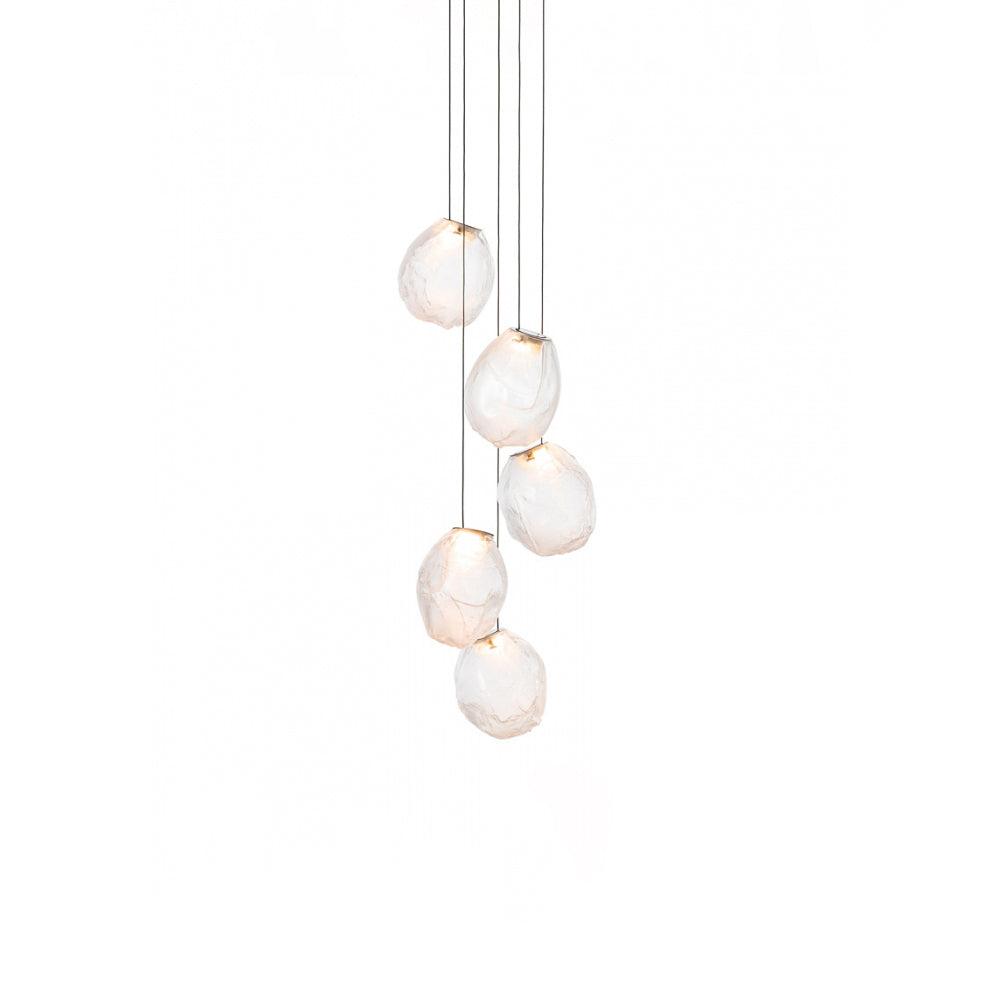 Celenelle Liquid Stone Glas Pendelleuchte