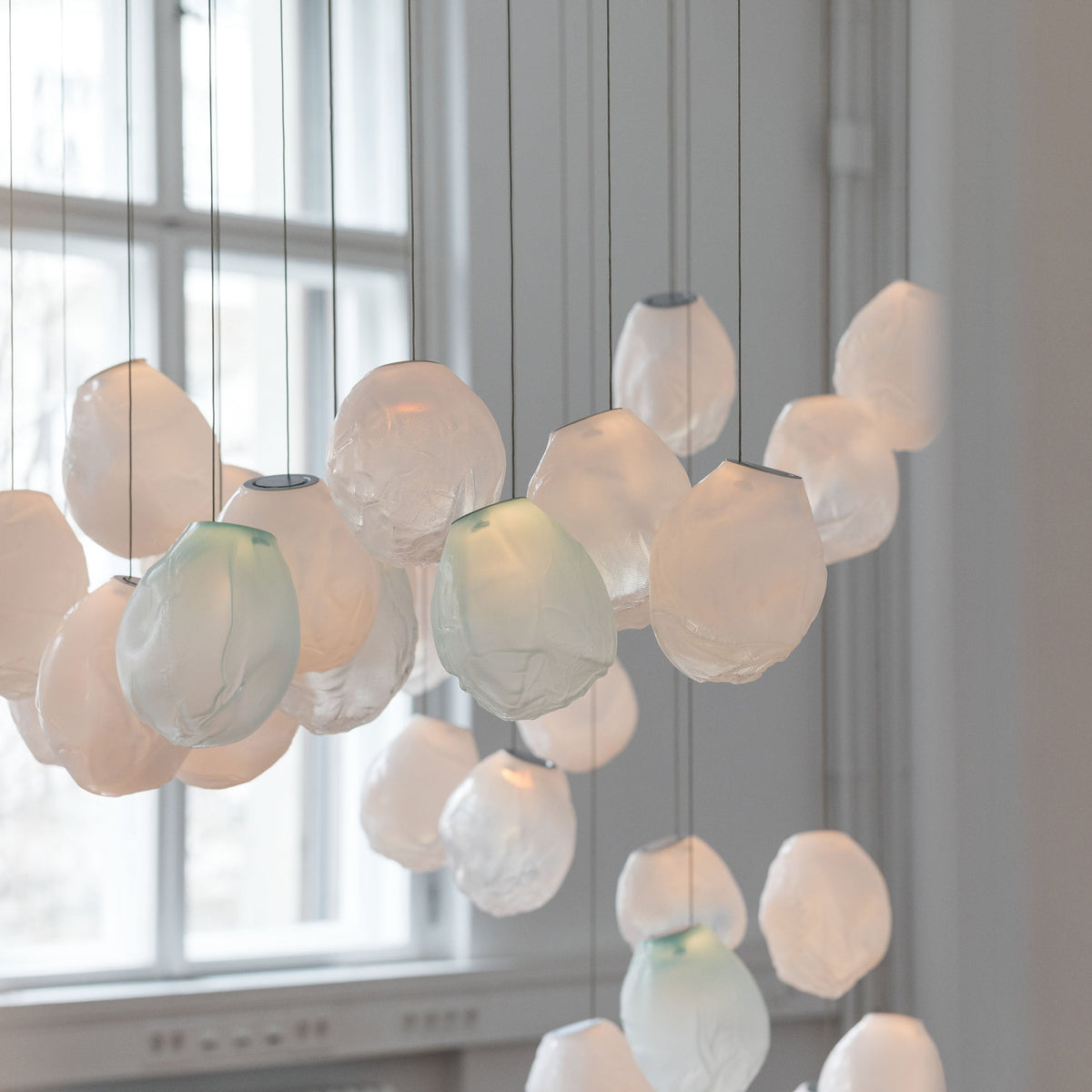 Celenelle Liquid Stone Glas Pendelleuchte