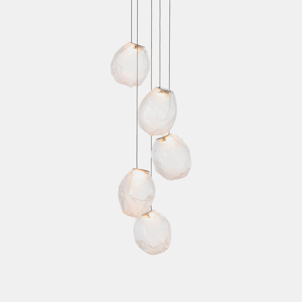Celenelle Liquid Stone Glas Pendelleuchte