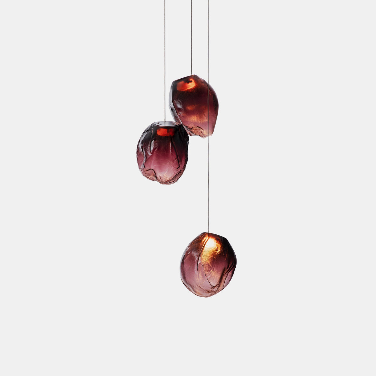 Celenelle Liquid Stone Glas Pendelleuchte