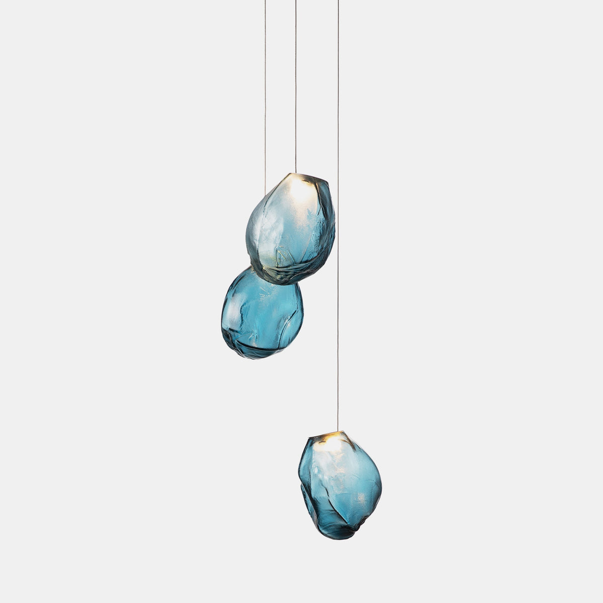 Celenelle Liquid Stone Glas Pendelleuchte