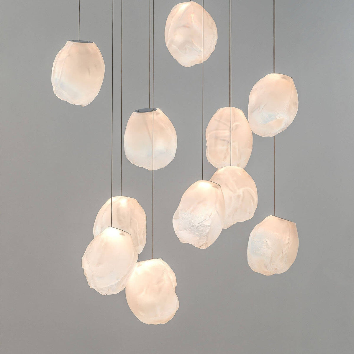 Celenelle Liquid Stone Glas Pendelleuchte
