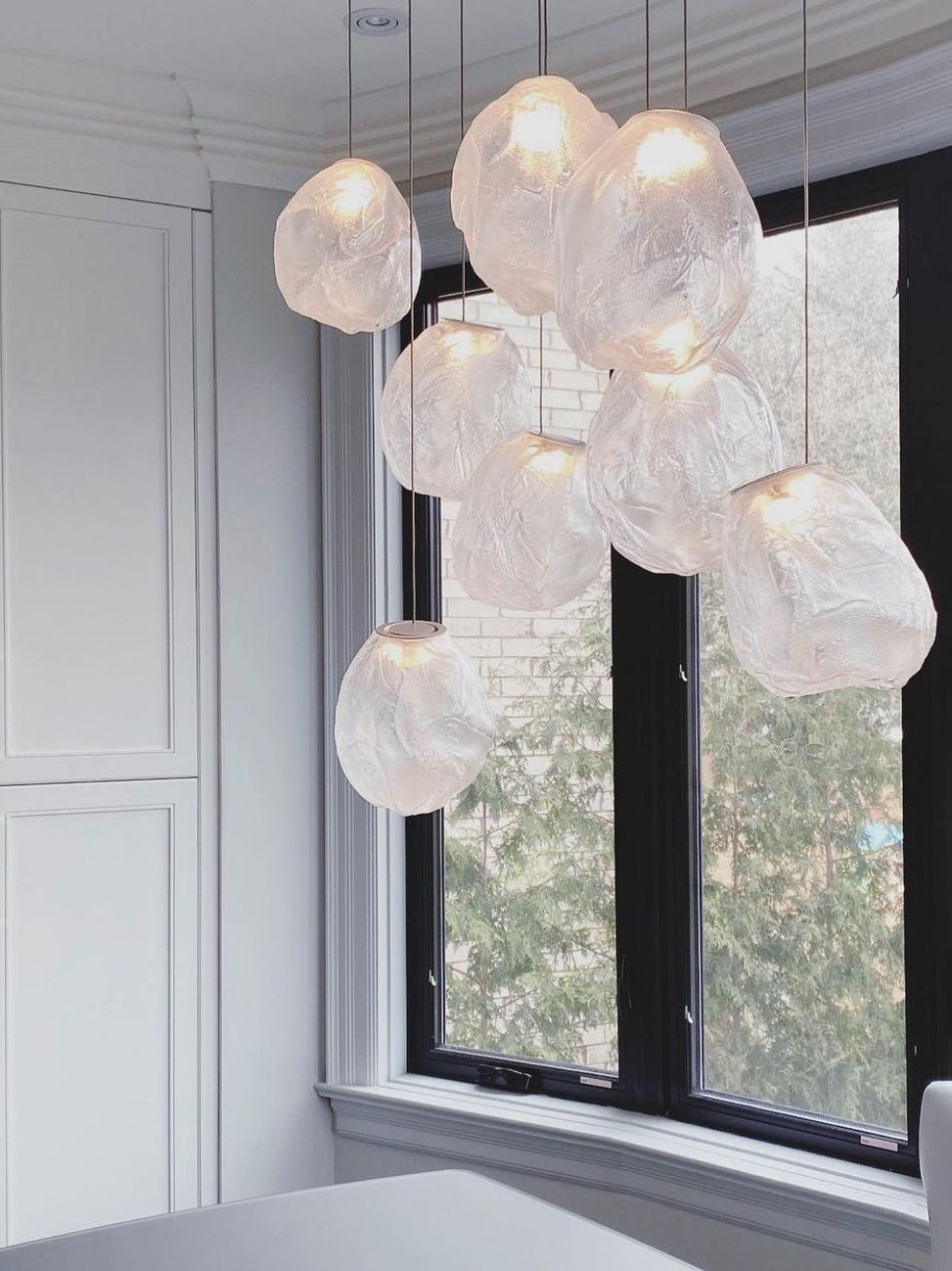 Celenelle Liquid Stone Glas Pendelleuchte