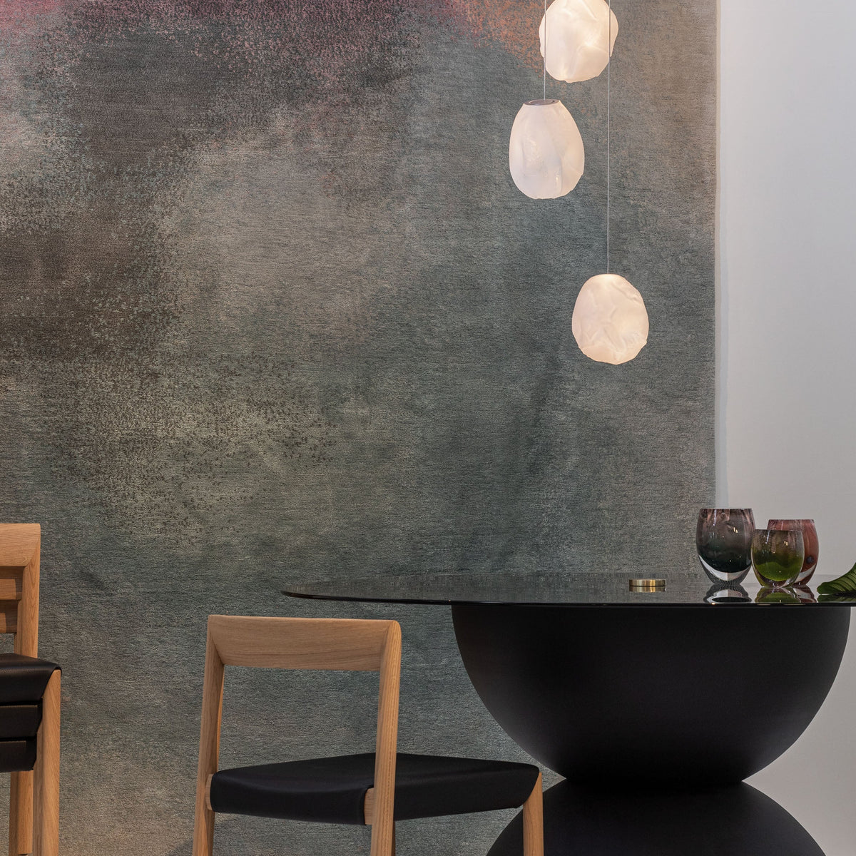 Celenelle Liquid Stone Glas Pendelleuchte